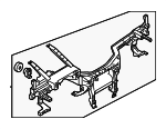 51459624953 - Body: Reinforced Beam for BMW Image