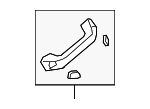 746100C082E0 - Body: Grip Handle for Toyota Image