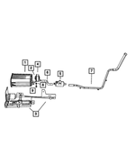 4809606AF - : Nvld Filter Hose for Chrysler: Pacifica Image