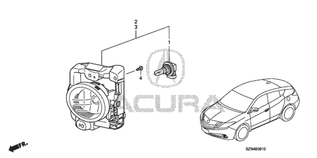 Foglight for 2012 Acura ZDX #0
