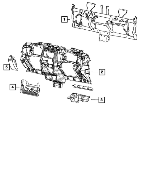 Instrument Panel for 2009 Chrysler PT Cruiser #1