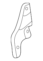 22704594 - Body: Rear Bracket for Saturn: L100, L200, L300, LS, LS1, LS2, LW1, LW2, LW200, LW300 Image image