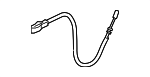 51225A579D9 - Body: Control Cable for BMW: 530e, 530e xDrive, 530i, 530i xDrive, 540d xDrive, 540i, 540i xDrive, 640i xDrive Gran Turismo, M5, M550i xDrive Image
