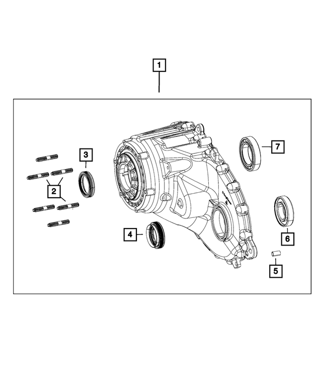 68055335AA - BW4812; Transfer Case: Transfer Case Dowel for Mopar Image image