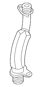 P2145772A - : Oil Return Tube for Audi: A8 Quattro, Q7, RS Q8, RS6 Avant, RS7 Sportback, S8, SQ7, SQ8 Image