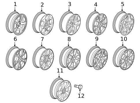 Wheels for 2015 Jeep Renegade #0