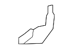 41007488120 - Body: Fender Rear Bracket for BMW Image