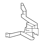 881610C040 - Electrical: Blind Spot Radar Bracket for Toyota: Sequoia Image