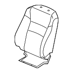 81121TGSA41ZB - : 2019-2021 Honda Passport - Cover R Front Seat-Back Trim (Type V) for Honda: Passport Image