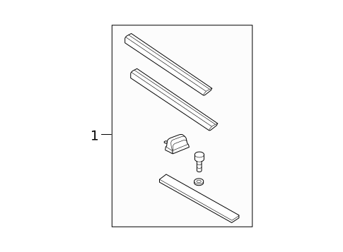 Luggage Carrier for 2005 Honda Element #0