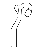 4B3121055C - COOLING SYSTEM: Lower Hose for Audi: A6 Quattro, RS6, S6 Image