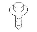 22326865849 - Engine: Trans Crossmember Screw for BMW Image