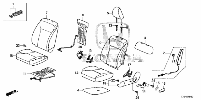 Front Seat (Driver Side) (1) for 2019 Honda HR-V #0