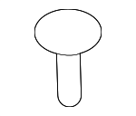 6786920030 - Body: Surround Weather-strip Clip for Lexus: ES250, ES300h, ES350, GX470, NX200t, NX300, NX300h, RC F, RC200t, RC300, RC350, RX350, RX350L, RX450h, RX450hL, UX200, UX250h, UX300h Image