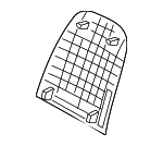 883903V000RY - Body: Seat Back Panel for Hyundai: Azera Image