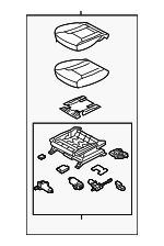 881043V130XBC - : Cushion Assembly for Hyundai: Azera Image