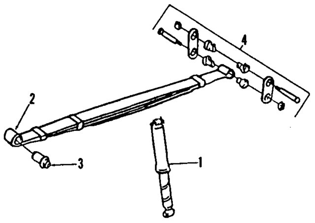 SG23086 - Suspension: Suspension Shock Absorber for Mopar Image