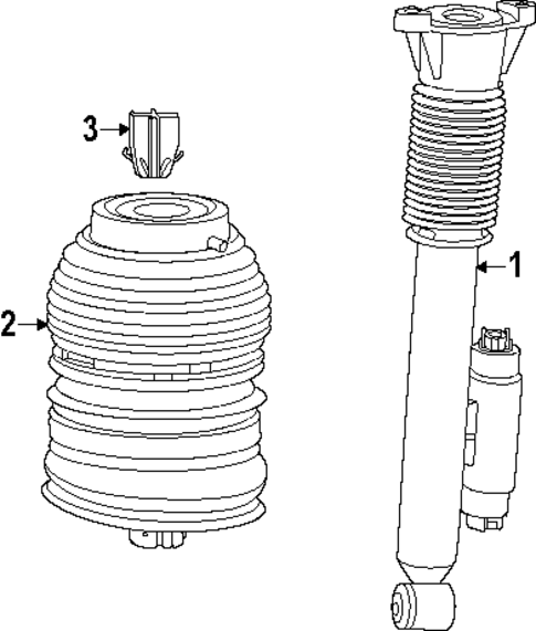 Shocks & Components for 2025 Mercedes-Benz GLC 350e #0
