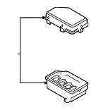4KE937124 - Electrical: Relay &amp; Fuse Plt for Audi Image