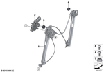 67627406635 - : Drive For Window Lifter, Left for BMW Image
