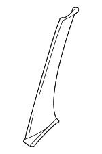 3F2Z1703598AAA - Body: Windshield Pillar Trim for Ford: Freestar | Mercury: Monterey Image