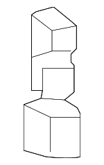5133927AA - Electrical: License Lamp Connector for Dodge: Sprinter 2500, Sprinter 3500 Image