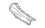 1J0803311J - Exhaust: Front Shield for Volkswagen: Beetle, Golf, Jetta Image