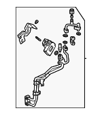 85043589 - HVAC: Discharge Hose for Acura: ZDX Image