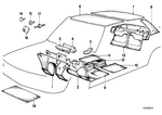 51481900729 - Vehicle Trim: Push-Button for BMW Image