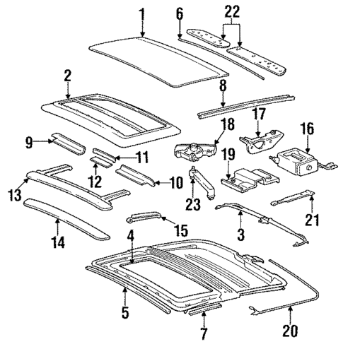 Sunroof for 1992 Porsche 911 #0