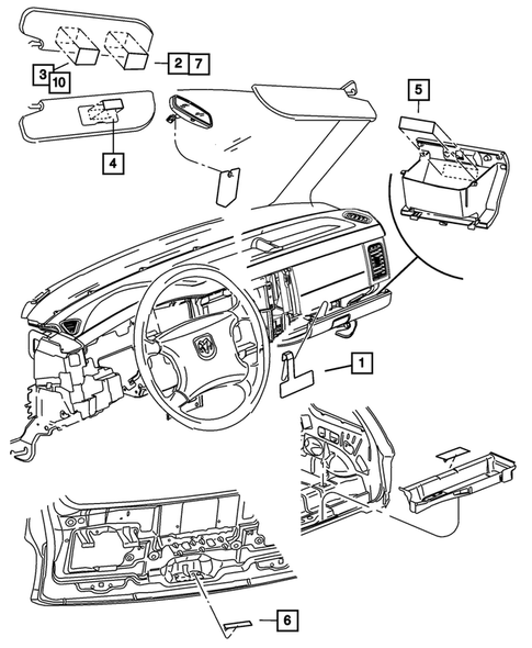 Interior for 2004 Dodge Durango #0
