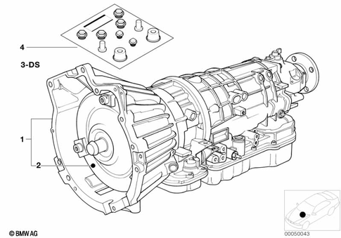 Automatic Transmission for 1996 BMW 325is #0