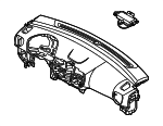84710K2300NNB - Body: Instrument Panel for Hyundai: Venue Image