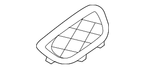 97383K2000NNB - : Defroster Grille for Hyundai: Venue Image