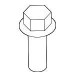 N10602101 - Body: Pkg Tray Speaker Bolt for Audi: A3, A3 Quattro, A5 Quattro, A6 allroad, A6 Quattro, A7 Sportback, Q5, Q5 PHEV, Q5 Sportback, Q6 e-tron, RS5, RS6 Avant, RS7 Sportback, S4, S5, S6, S7 Sportback, SQ6 e-tron Image