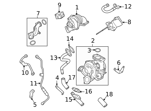 Turbocharger & Components for 2011 BMW 335d #0