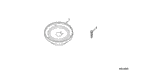 9391324720 - Accessory Components: SCREW, TAPPING (4X30) (PO) for Honda Image