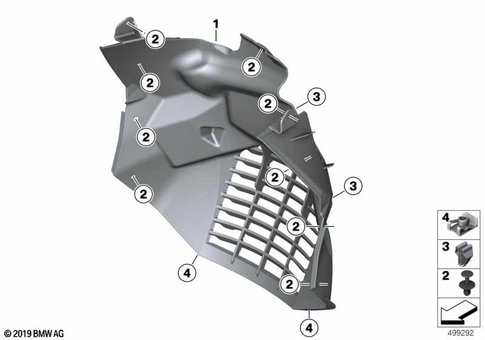 Motorcycle Trim Section, Windshield for 2019 BMW-Motorrad C 400 X #15