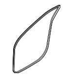 823152W000 - Body: Cover Fastener for Kia: Cadenza, Carnival, EV6, Forte, K4, K5, K900, Niro, Niro EV, Optima, Rio, Sedona, Seltos, Sorento, Soul, Sportage, Stinger, Telluride Image