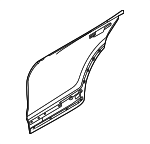 831913K030 - Body: Door Shell Plug for Kia: Carnival, Forte, Forte Koup, Forte5, K900, Niro, Niro EV, Seltos, Sorento, Soul, Soul EV, Sportage, Stinger, Telluride Image