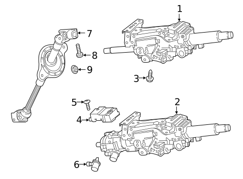 Anti-Theft Components for 2022 Audi A6 Quattro #1