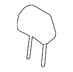 886003J000R7D - Body: Headrest for Hyundai: Veracruz Image