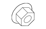 1327306001 - Body: Handle Base Nut for Hyundai Image