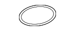 9A700826800 - Engine: Lower Pipe O-Ring for Porsche Image