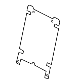 5N0881989D - Body: Protector for Volkswagen: Beetle, CC, Jetta, Passat, Touareg Image