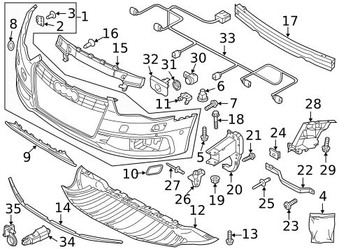 Parking Aid for 2013 Audi S6 #2
