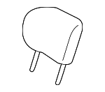 8640154G00R4Z - Body: Headrest for Suzuki Image