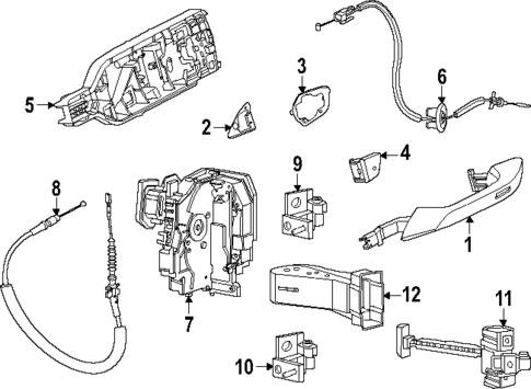 Rear Door for 2024 Porsche Macan #1