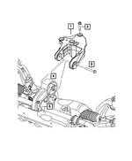 6102233AA - 3.6L Gas; Engine: Hex Head Bolt And Coned Washer, Mounting for Mopar Image image