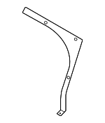 85780H9000TRY - Body: Front Trim for Hyundai: Accent Image